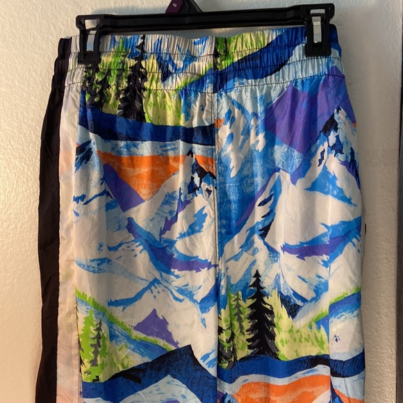 17.Free people movement Printed End Zone Pants Size Large - Picture 9 of 10